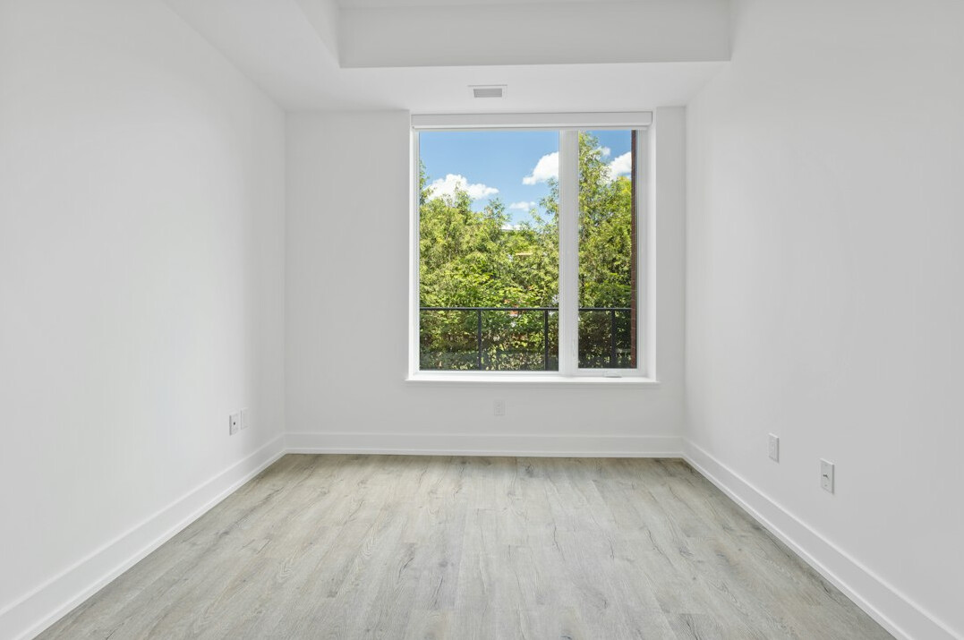 Bedroom window with natural light